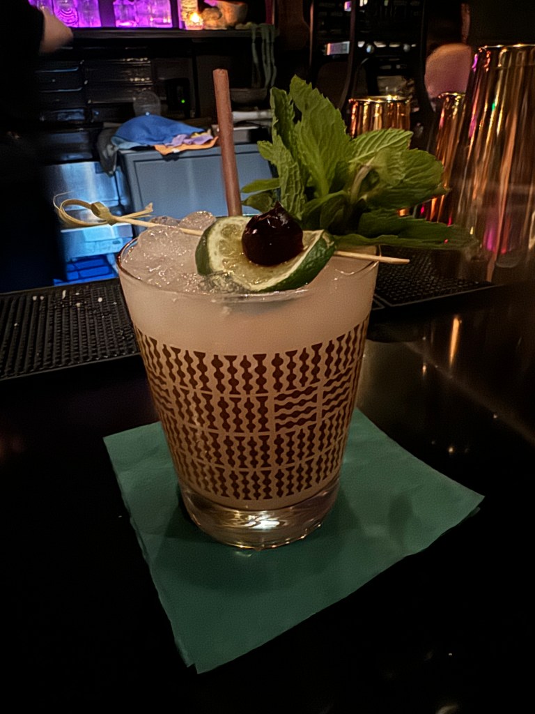 Mai Tai at Mayport Garden Club tiki lounge