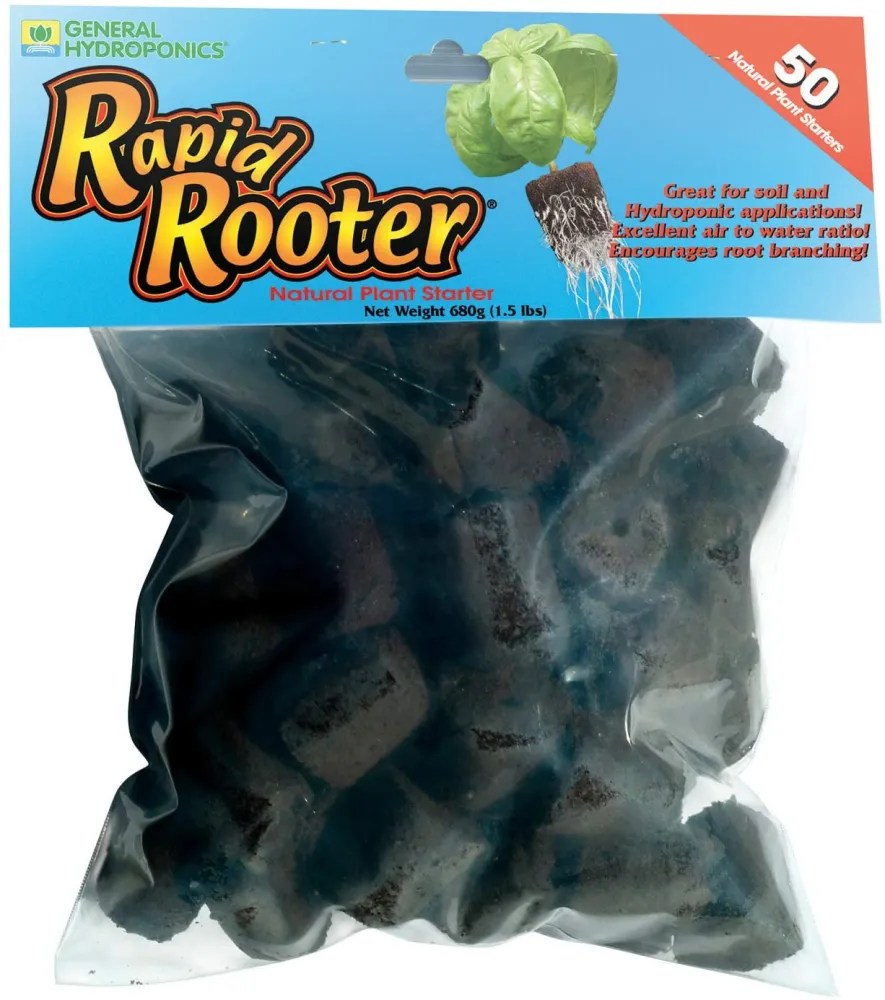Rapid Rooter hydroponic gardeing plugs